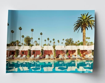 The Beverly Hills Hotel Poolside Print