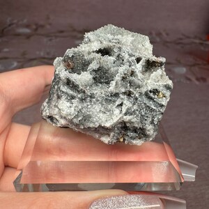 1ct Sphalerite Crystal Specimen With Plastic or Glass Stand- YOU CHOOSE