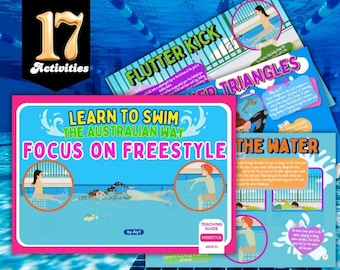 Ages 5+ Learn To Swim FOCUS ON FREESTYLE Lesson Plans For Swimming Teachers and Parents of School-Age Children