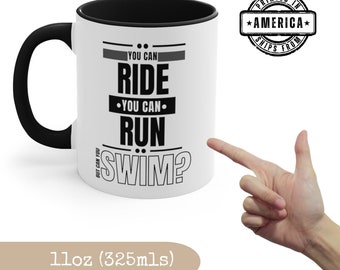 Triathlet Kaffeetasse für Triathlet Tasse für Triathlet Geschenk für Triathlet Tasse für Triathlet Teetasse Triathlet Geschenk Becher Schwimmer PC38US