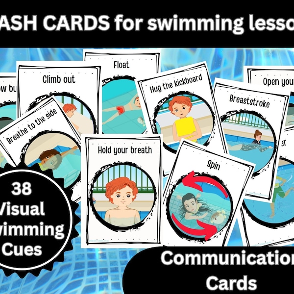 Swim Lesson Pecs - Etsy