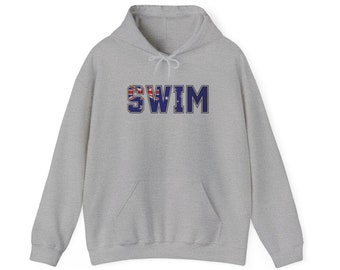 Swim Australia Hooded Sweatshirt Swimmer's Hoodie For Swimmer Sweater Gift For Swimming Coach Gifts For Aussie Squad Sweatshirt With Hood 93