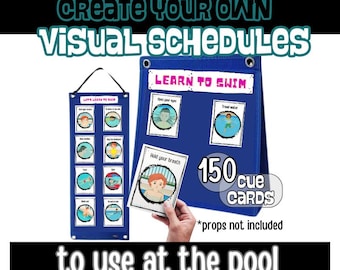 VISUAL AIDS For Swimming Flash Card Prompts For Swim Teaching Instant PDF Printables