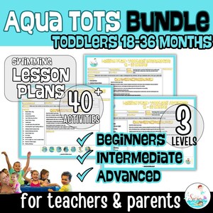 ENSEMBLE Bambin 18 m - 36 m Plans de cours Apprendre à nager Plans de cours de natation pour les tout-petits : 3 NIVEAUX