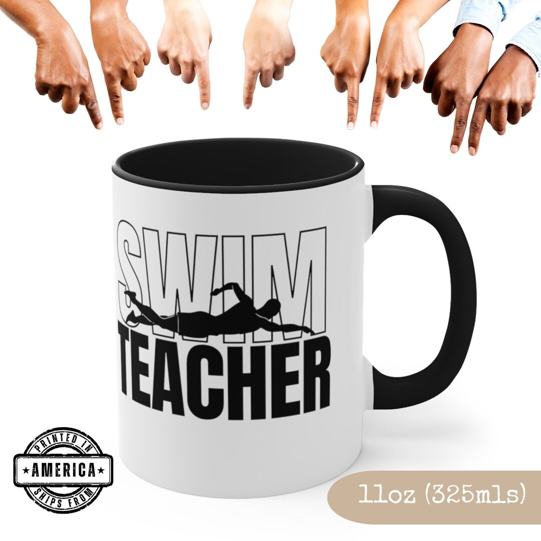 Swim Teacher Coffee Cup for Swim Teacher Mug Gift for Swim Teacher