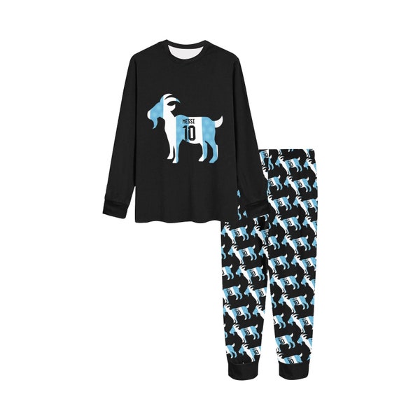 Argentina Messi GOAT • Kids Soccer Pajamas • FIFA 2022 • Christmas gift for kids