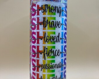 20oz She is Tumbler