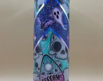 V split skulls tumbler