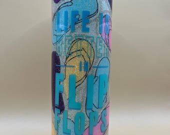 20oz flip flops tumbler