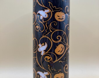 20oz Pumpkin and ghost tumbler