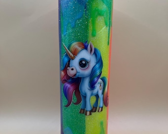 30oz unicorn tumbler