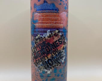 20oz Western striped Tumbler