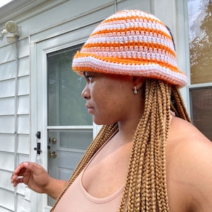 Crochet Unisex Bucket Hat/ Men Crochet Hat/Bucket Hat/ Men Hats/ Crochet Hat/ Unisex Hat/ Mens