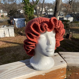 Crochet Soft Ruffled Bucket Hat | Soft Ruffled Hat | Cute Bucket Hat | Handmade Ruffle Hat | Solid Color Ruffled Bucket Hats