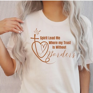 Spirit Lead Me SVG PNG Bible Quote Design Faith Svg Faith png Religious png Svg JPG, Christian Svg png Sublimation Cut File for Cricut, God