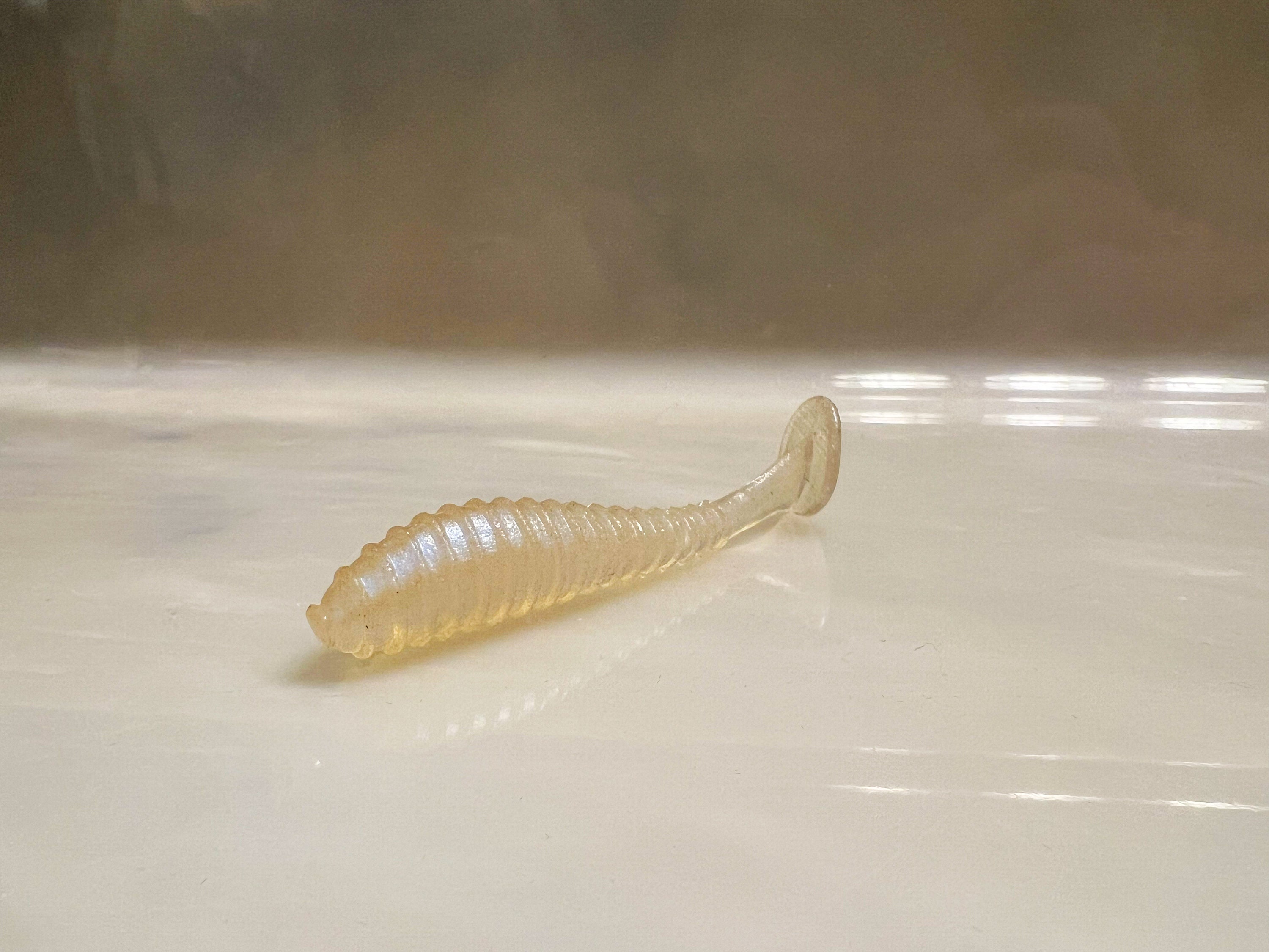 Clear Artificial 3 Inch Ripper Swimbait 