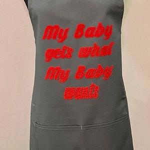 Logo Apron, Personalized Apron with pockets, Custom Apron, Mens Aprons, Womens Apron, Custom Text Apron, Logo Apron, Chef Apron