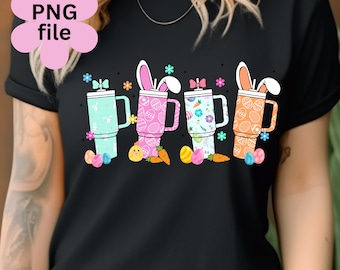 Cute Easter Cups, Easter mug, Happy Easter, Easter shirt, Mug shirt, Easter, Easter cup shirt