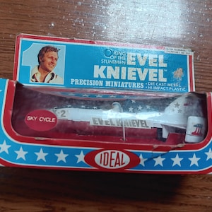 NIB 1976 Evel Knievel Sky Cycle - Etsy