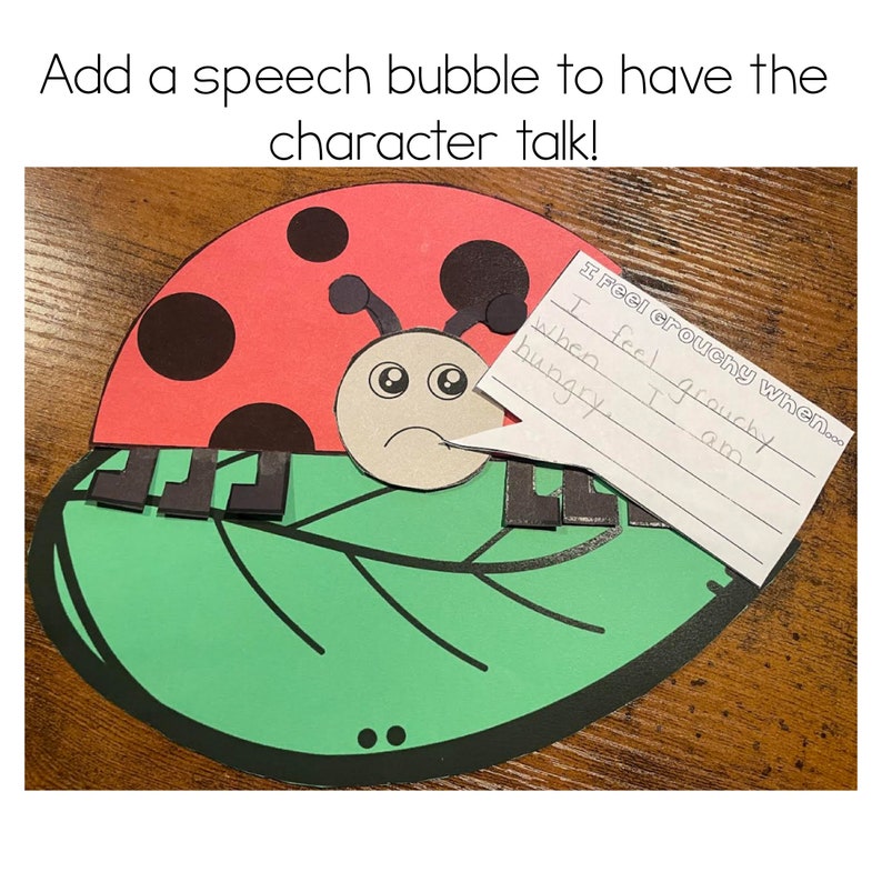 The Grouchy Ladybug - Printable Craft - Digital - Etsy