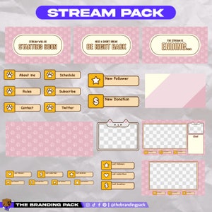 Stream Overlays Pack | Camera Overlays | Twitch Alerts | Panels | Animated Overlays | Stinger | Twitch Streaming Pack | YouTube