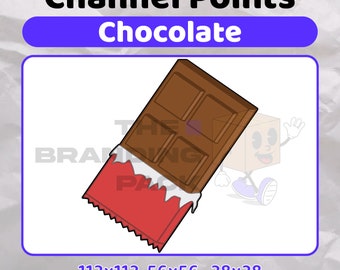 Chocolate Channel Point | Twitch Channel Points | Twitch Channel Point Icon | Stream Points | Channel Point | Cute  Chocolate