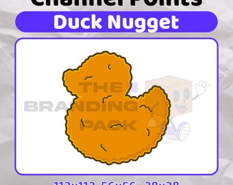 Duck Nugget Channel Point | Twitch Channel Points | Twitch Channel Point Icon | Stream Points | Channel Point | Cute Nugget Channel Point
