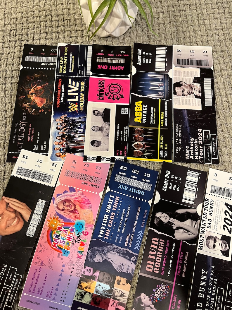 Sofortiger Download bearbeitbares Melanie Martinez Konzertticket