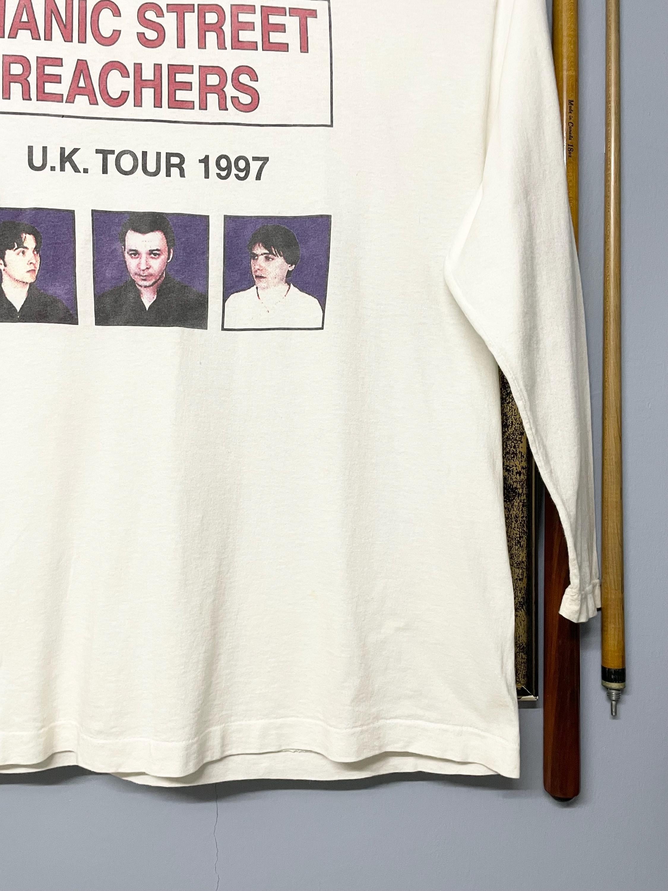 Vintage Rare 90s Manic Street Preachers Long Sleeve Original Band