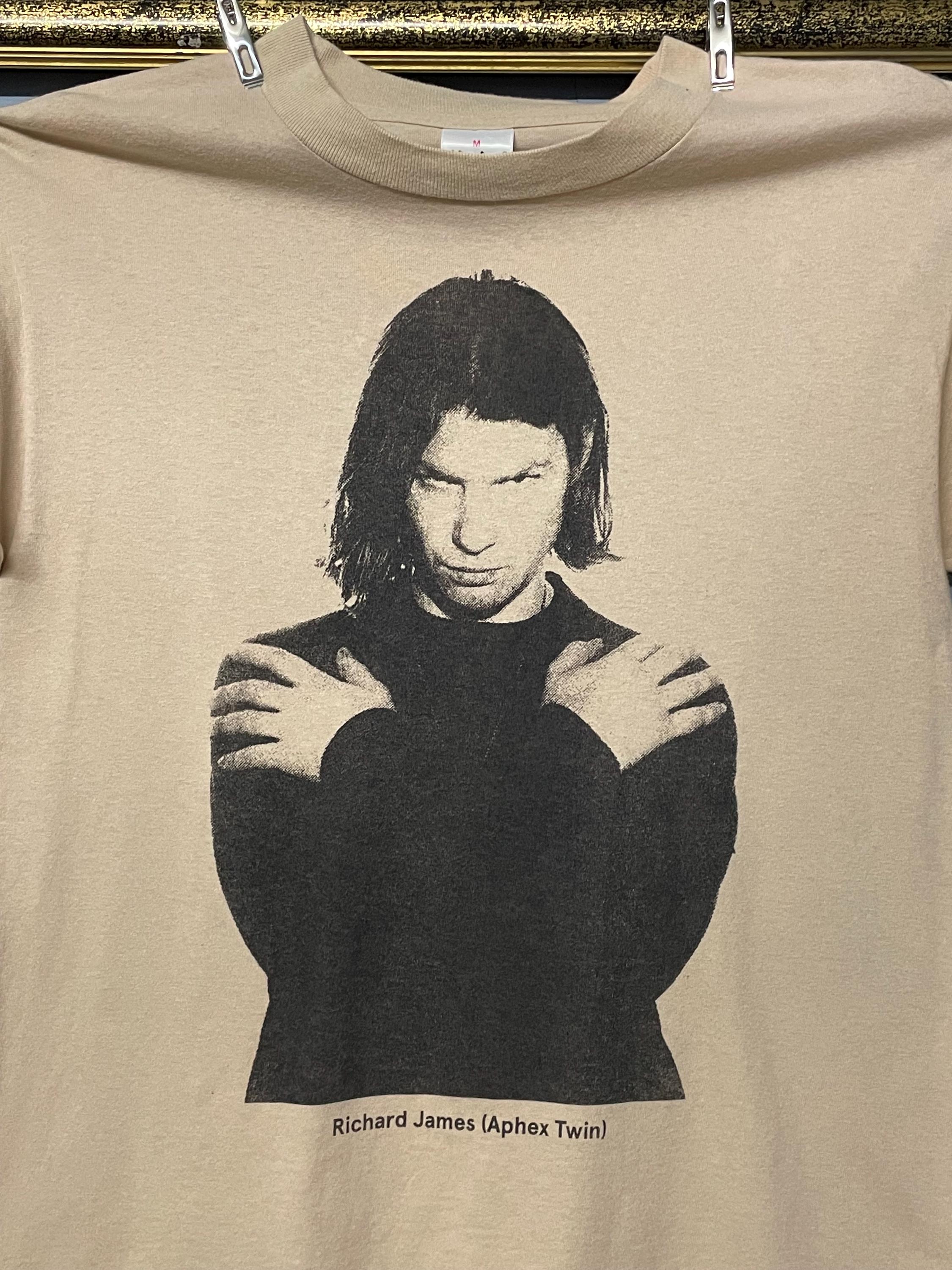Vintage 90s Aphex Twin Richard D James Portrait Original T Shirt