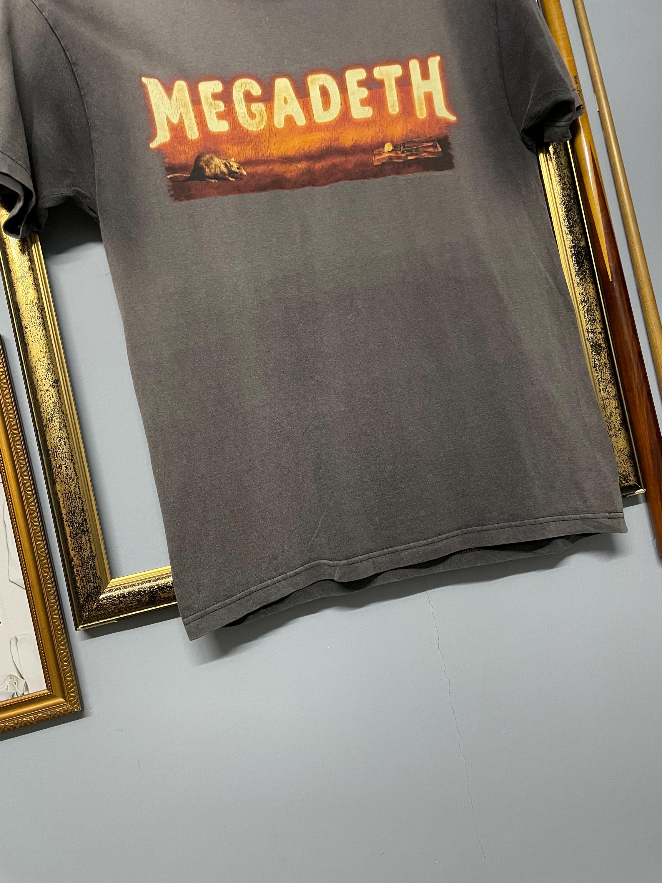 ヴィンテージ90年代メガデスバンドTシャツ ヘヴィメタル スラッシュ