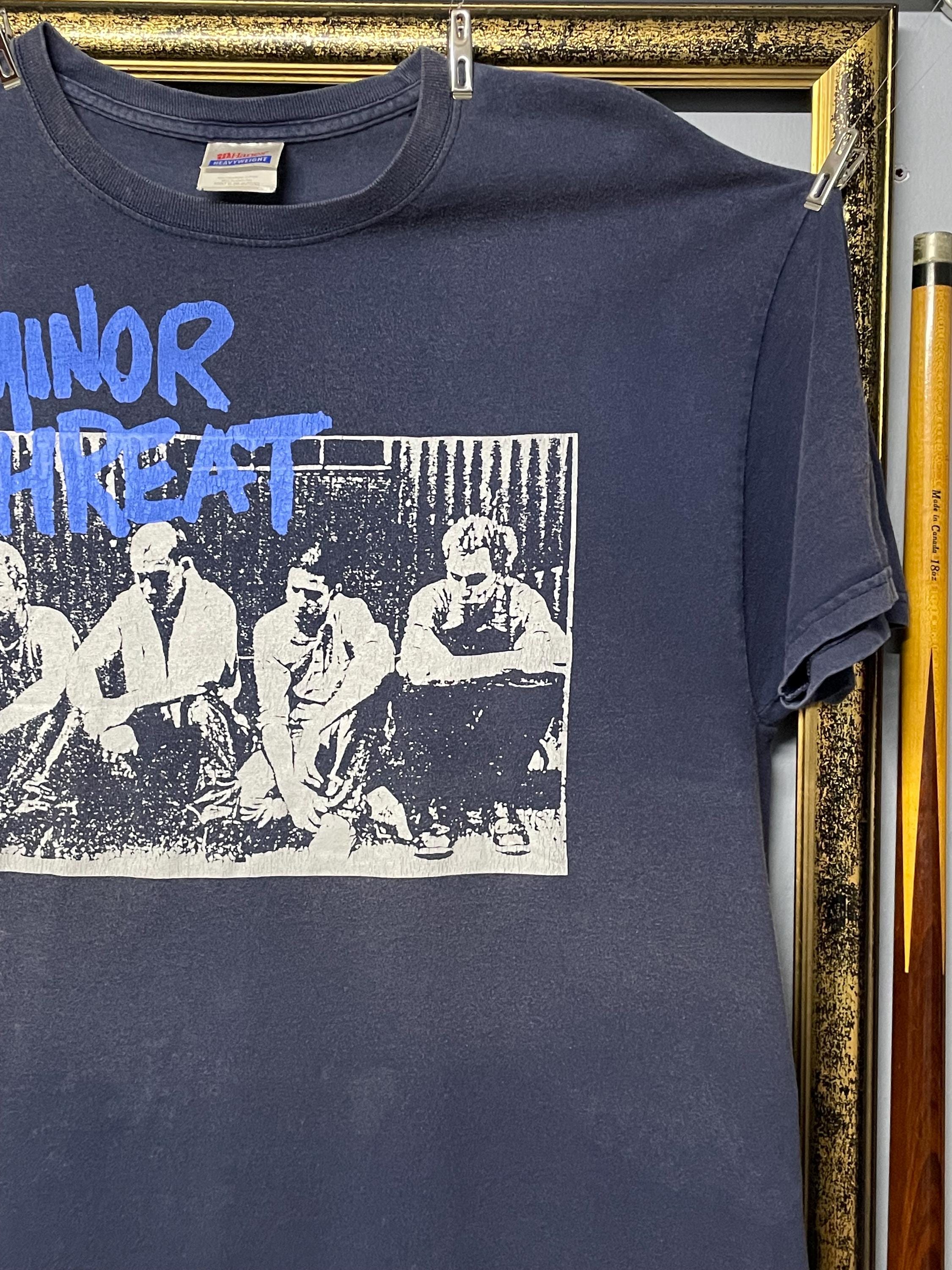 Vintage 90s Minor Threat Original Band Tee Out of Step T Shirt