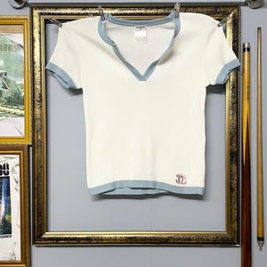Chanel T Shirt Women V Neck - Etsy