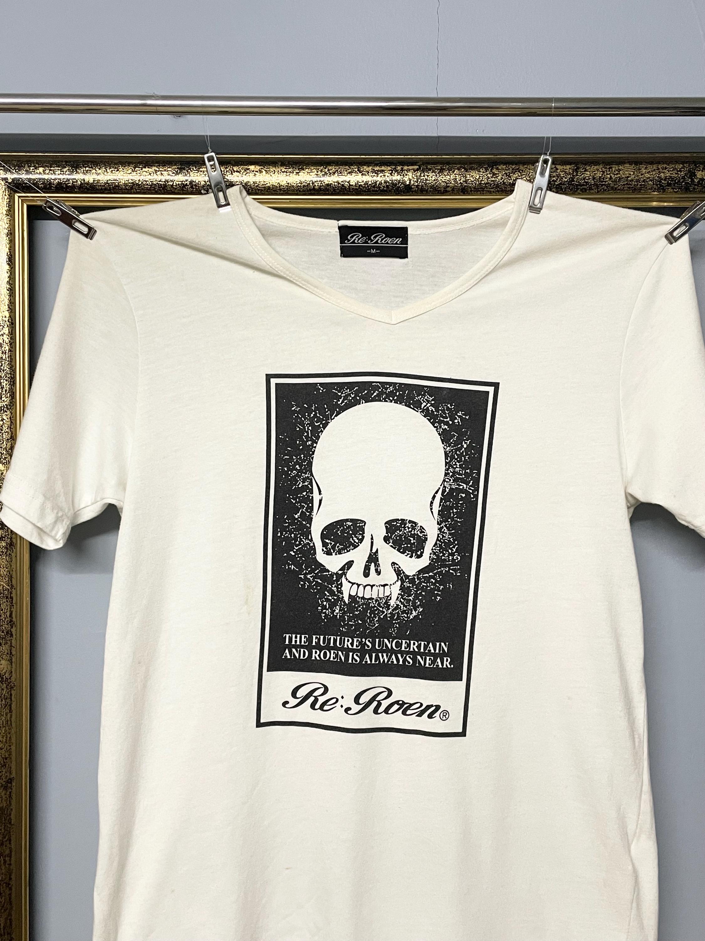 トップス archive roen skull print T-shirt size46 トップス archive roen skull print T-shirt size46 トップス archive