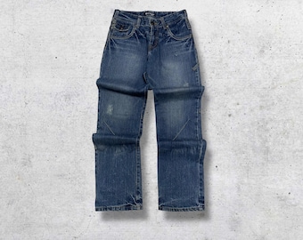 Vintage Tornado Mart Flare Jeans Size 31 Tornado Mart Button Fly