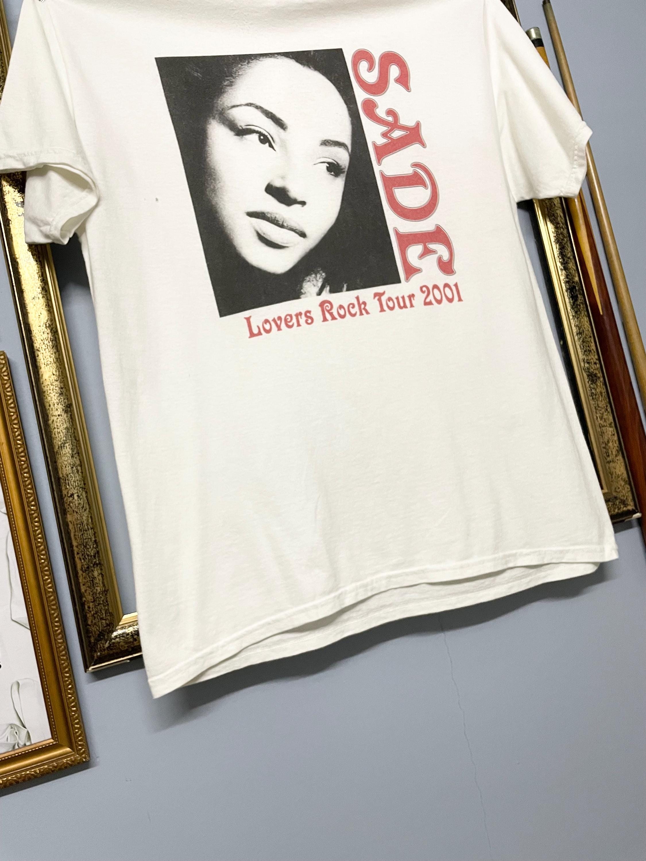 Vintage 2001 Sade Original Band Tee Lover Rock Tour Og T Shirt