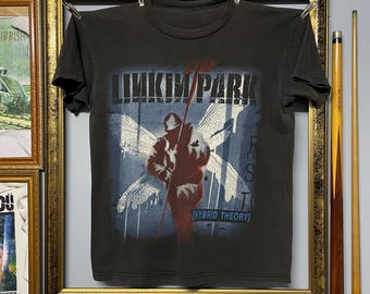 00s Linkin Park HYBRID THEORY ビンテージ Tシャツ Vintage 2000 Linkin Park Hybrid Theory T-shirt Size M - Etsy