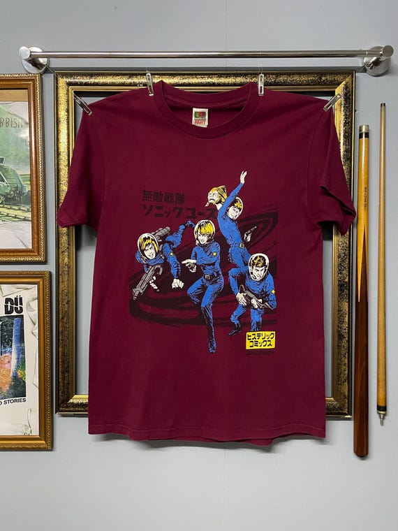 Vintage 90s Sonic Youth Original Band Tee Hysteric Astronaut