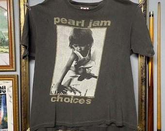 Vintage 90s PEARL JAM 1992 Drop in the Park Single Stitch Concert