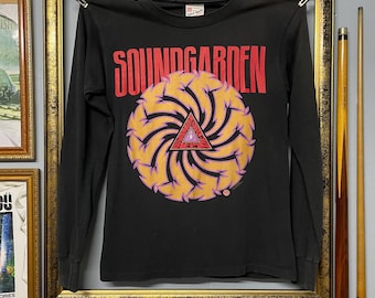 Vintage Rare 90s Soundgarden Original Band Tee Bad Motor Finger