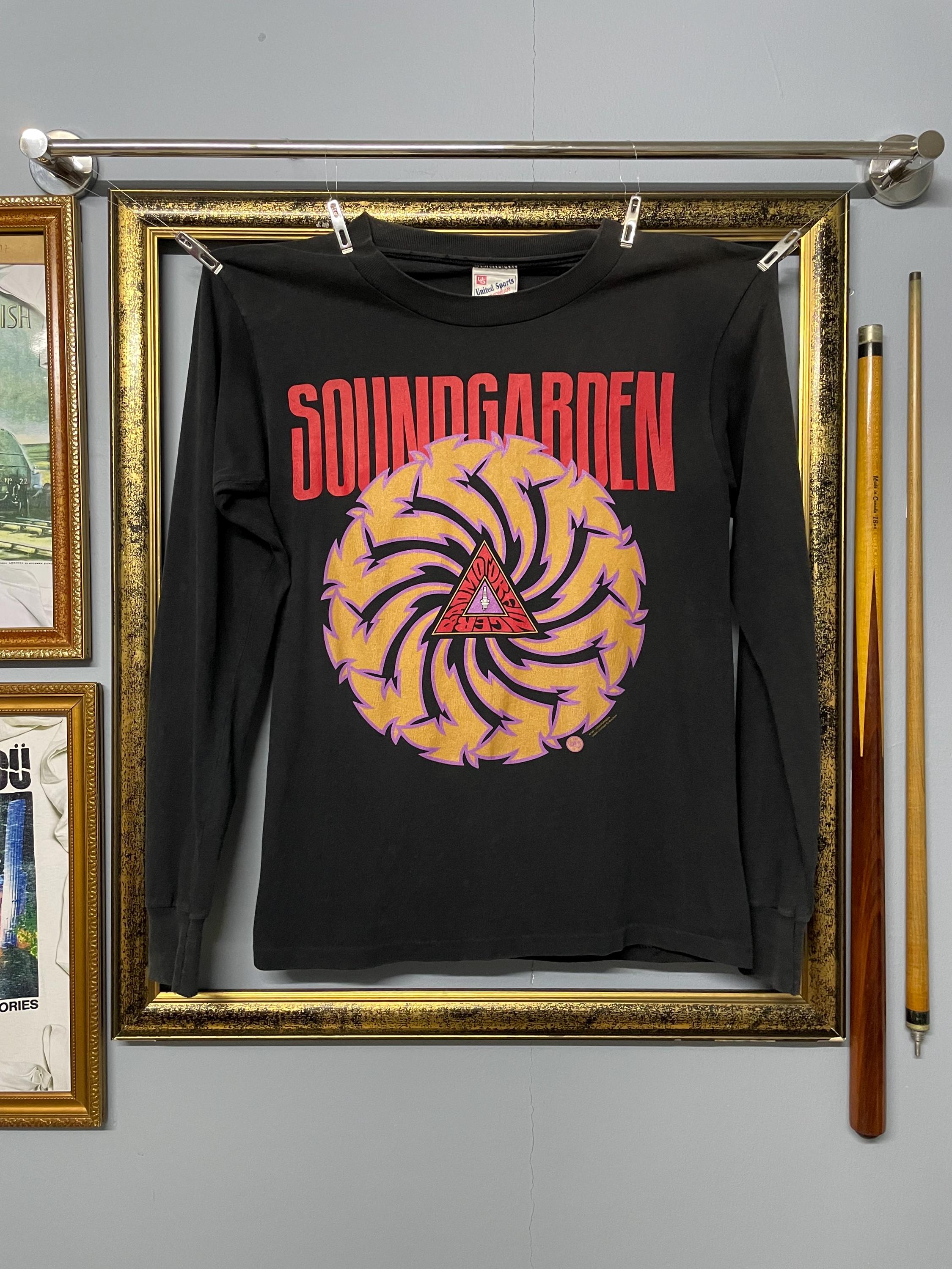 Vintage Rare 90s Soundgarden Original Band Tee Bad Motor Finger