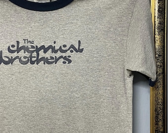 Vintage the Chemical Brothers Original T Shirt Electronic Duo Band