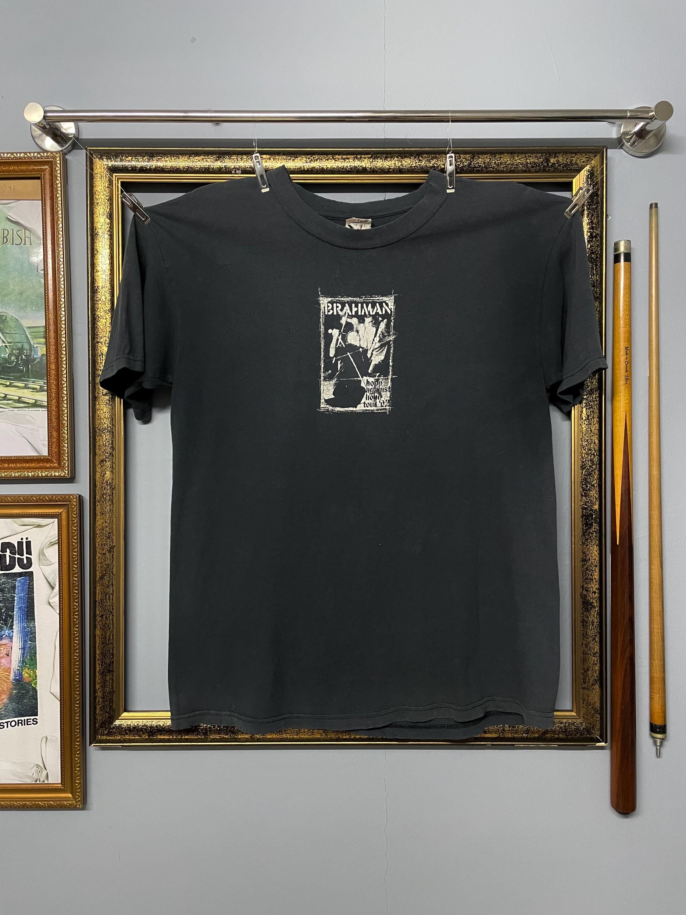 Vintage 90s Og Brahman Japan Punk Rock Tee Hope Againts Hope Tour