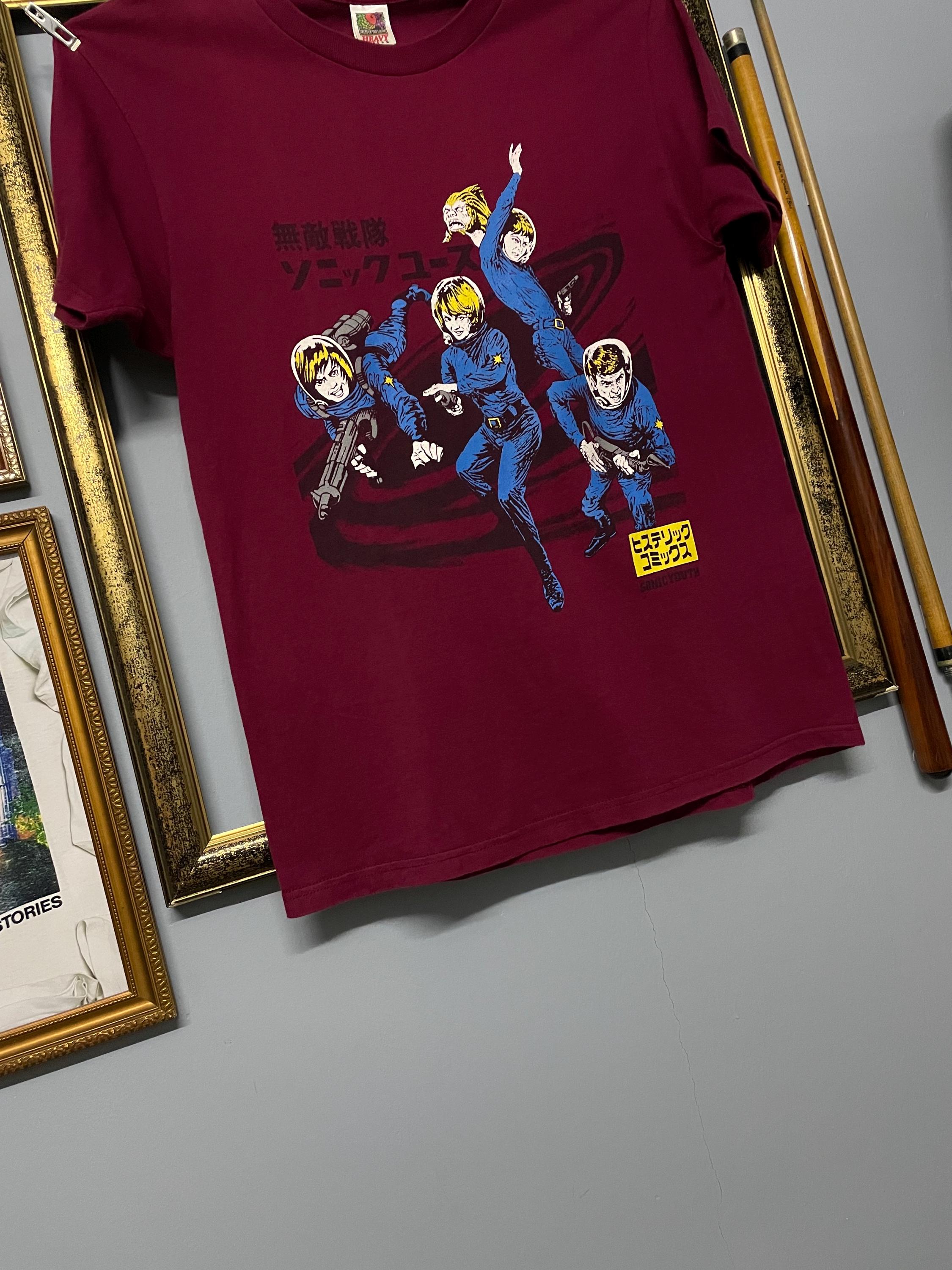 Vintage 90s Sonic Youth Original Band Tee Hysteric Astronaut