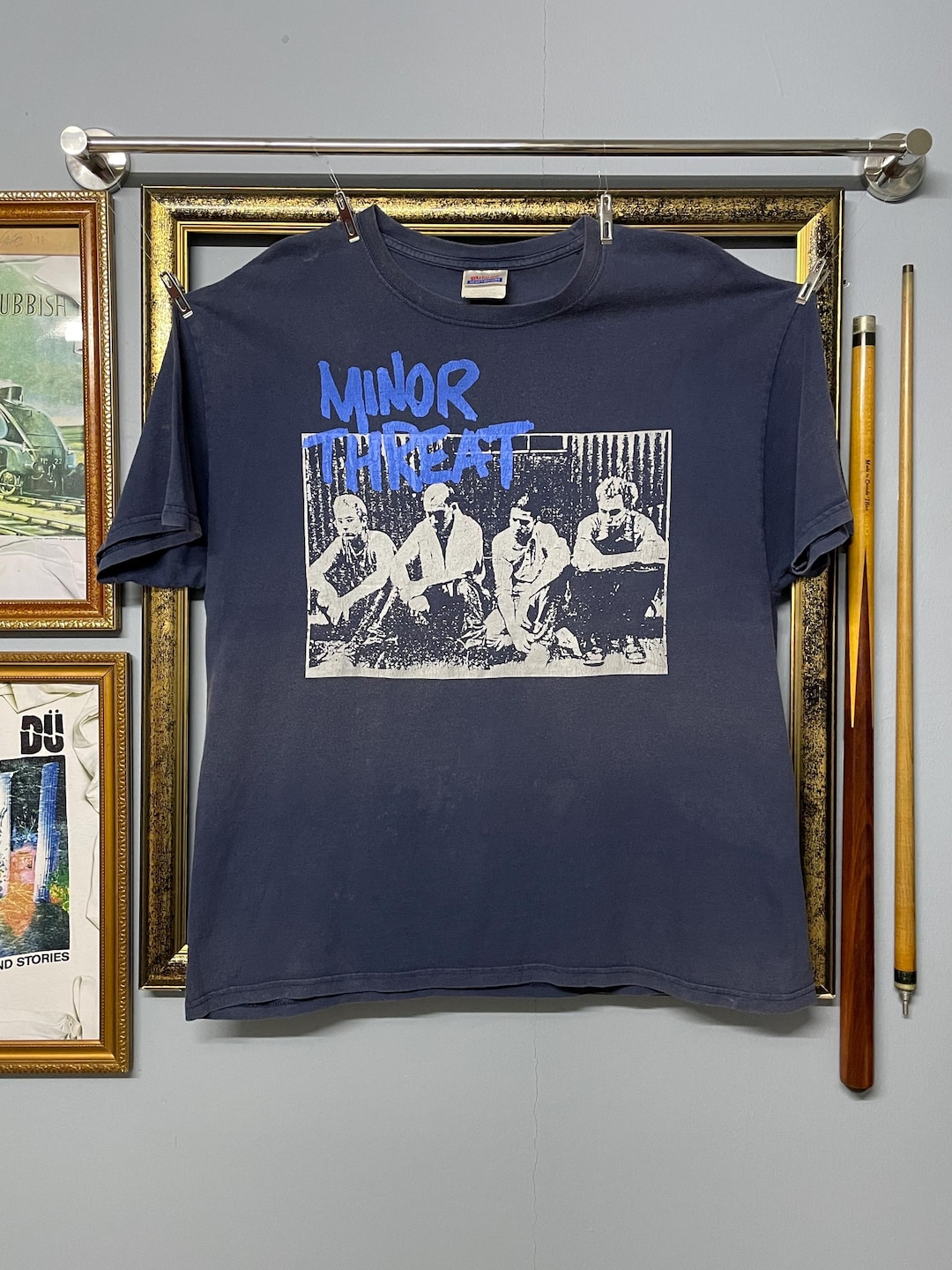 Vintage 90s Minor Threat Original Band Tee Out of Step T Shirt