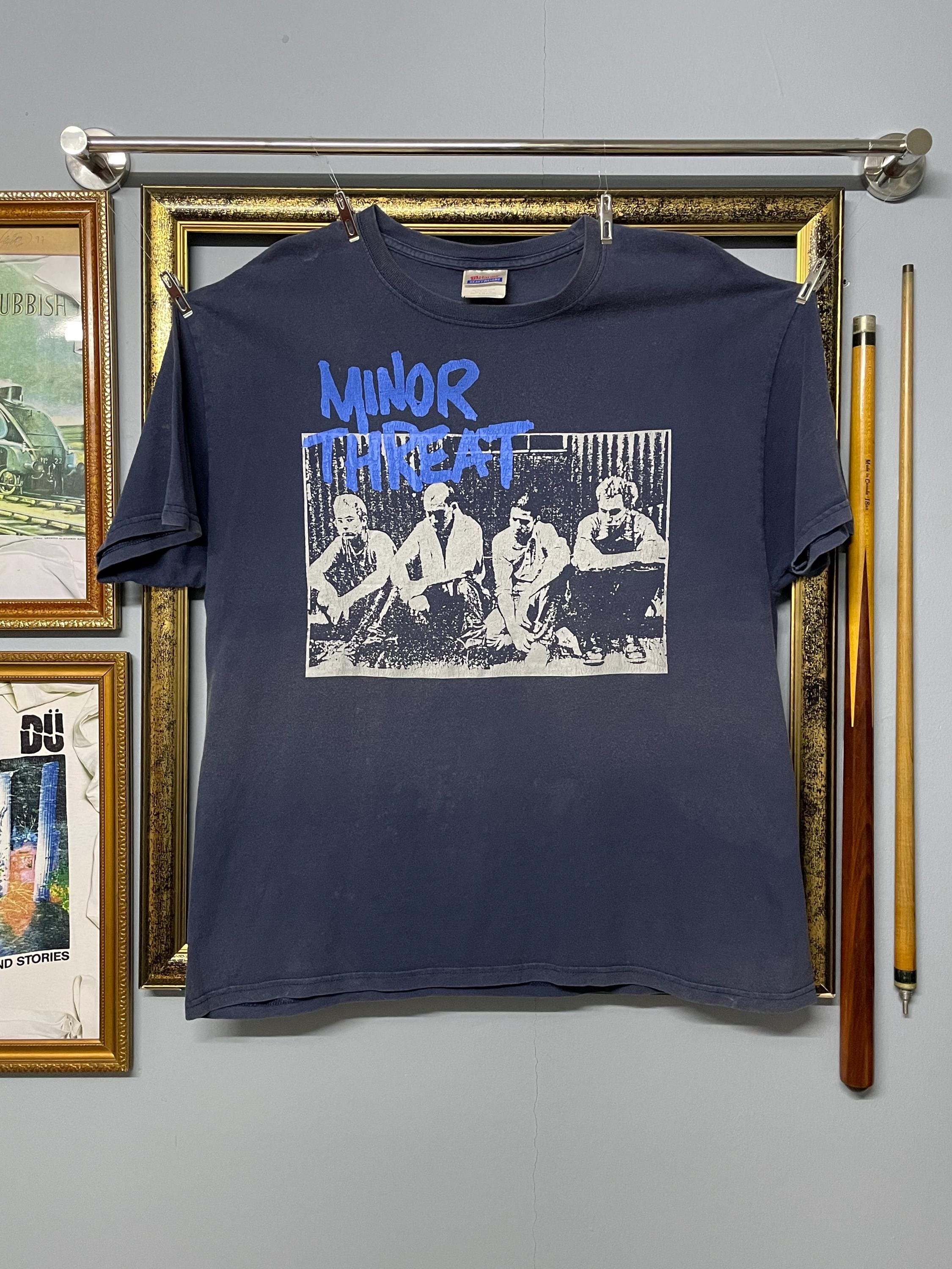 Vintage 90s Minor Threat Original Band Tee Out of Step T Shirt