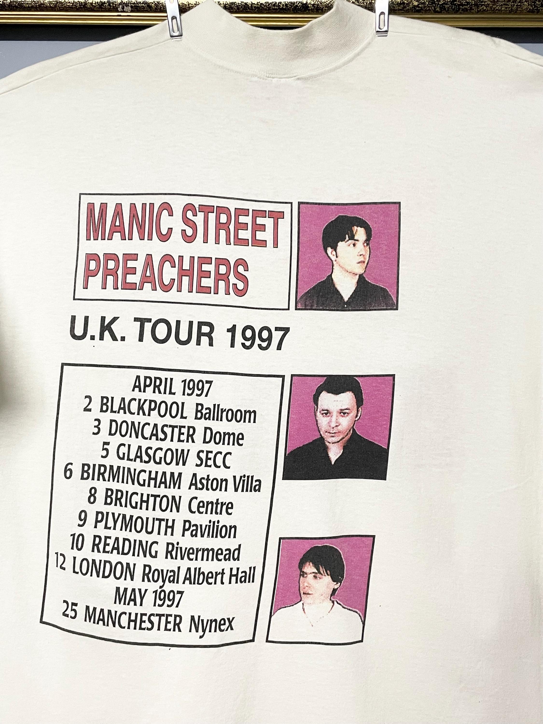 Vintage Rare 90s Manic Street Preachers Long Sleeve Original Band