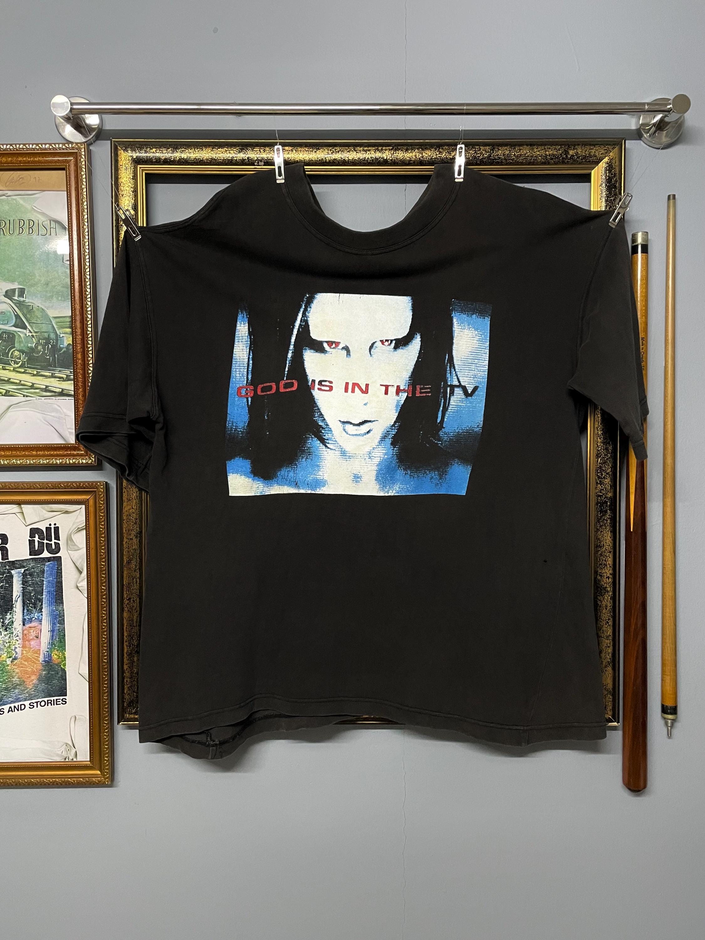 Marilyn Manson God is in Tv - Etsy