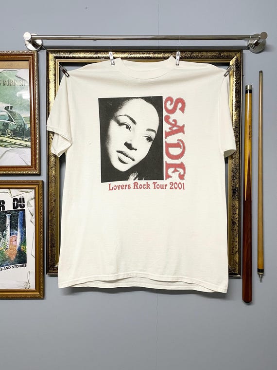 Vintage 2001 Sade Original Band Tee Lover Rock Tour Og T Shirt