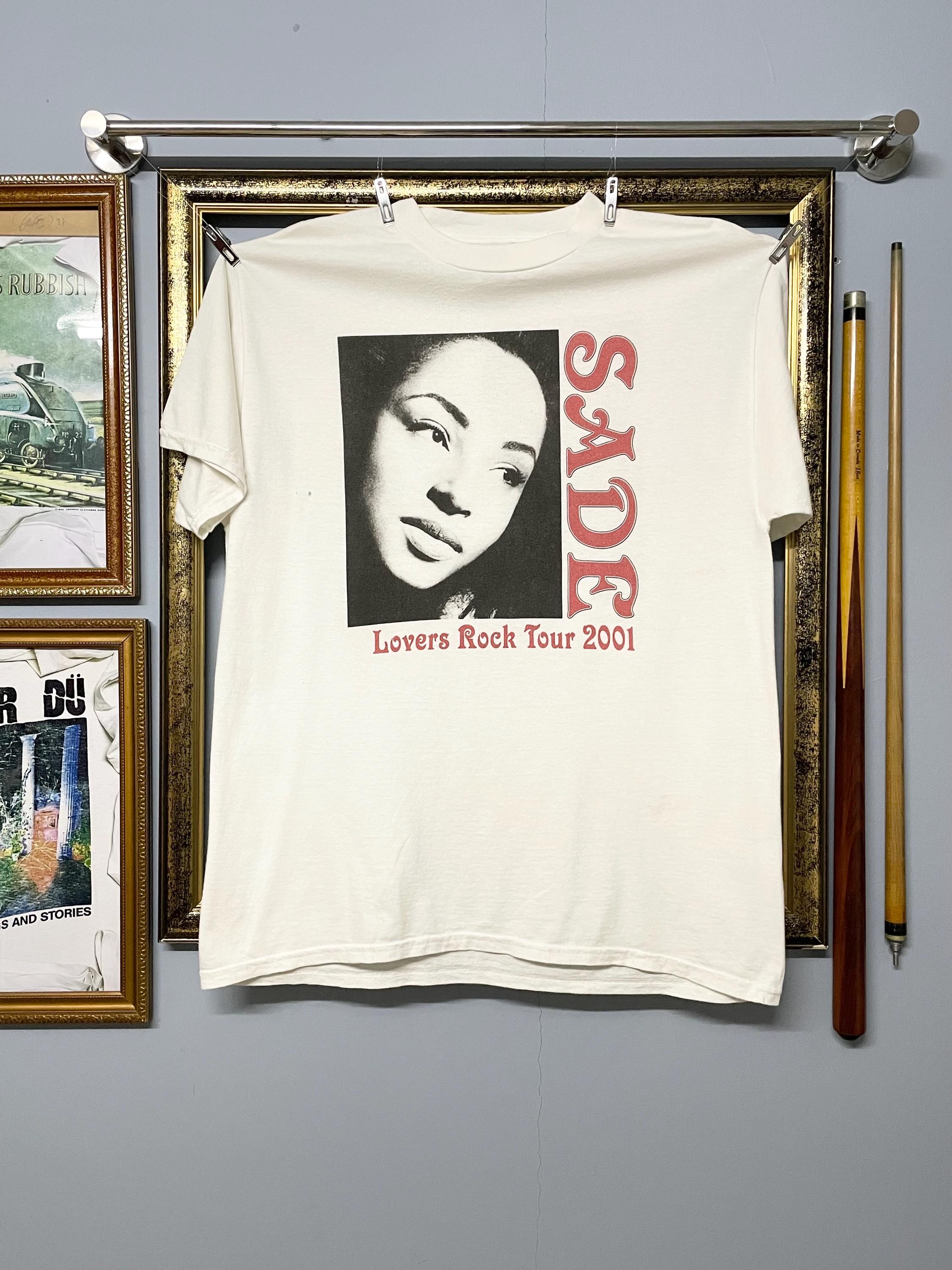 Vintage 2001 Sade Original Band Tee Lover Rock Tour Og T Shirt